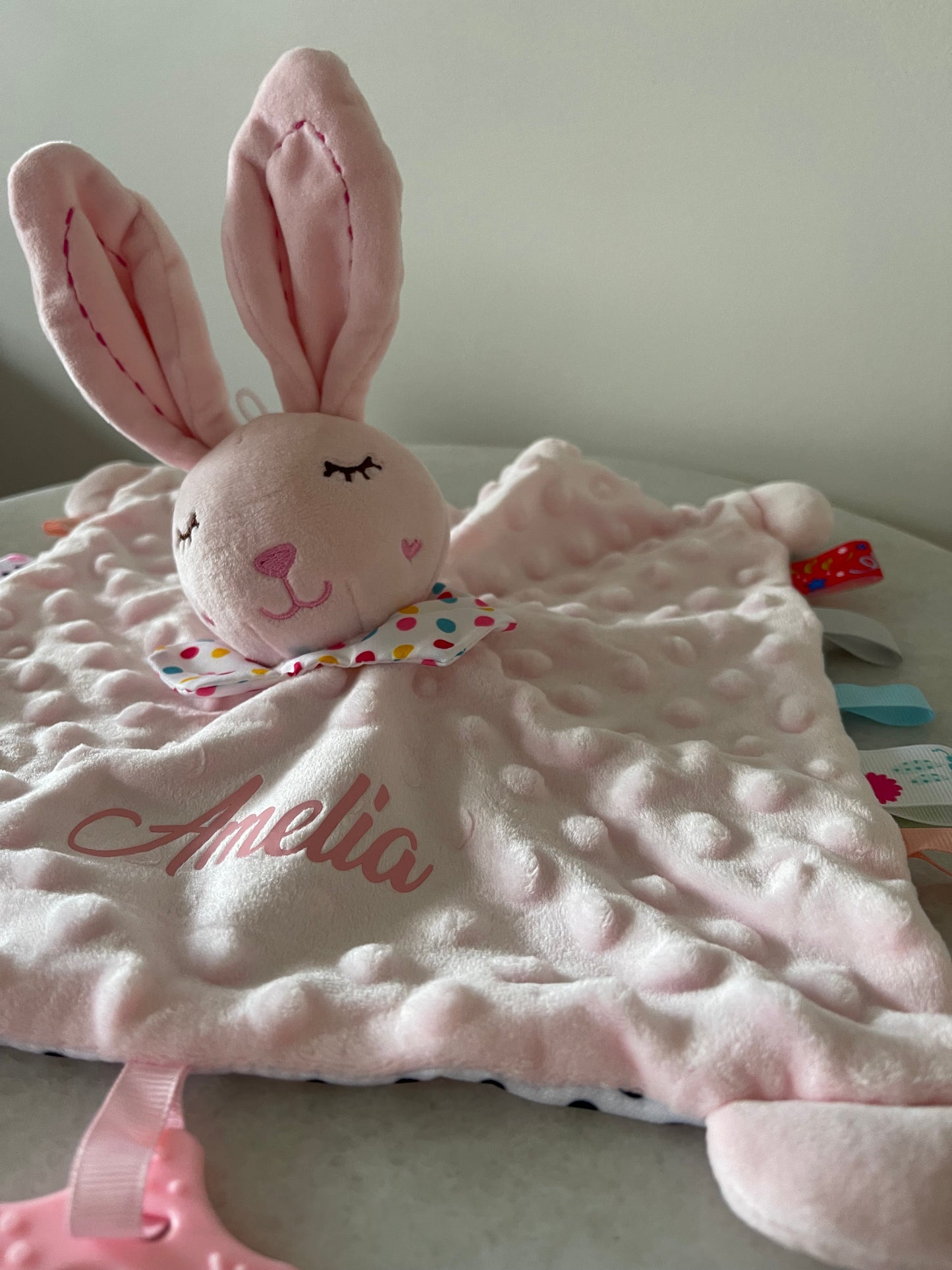 Pink Rabbit Comforter